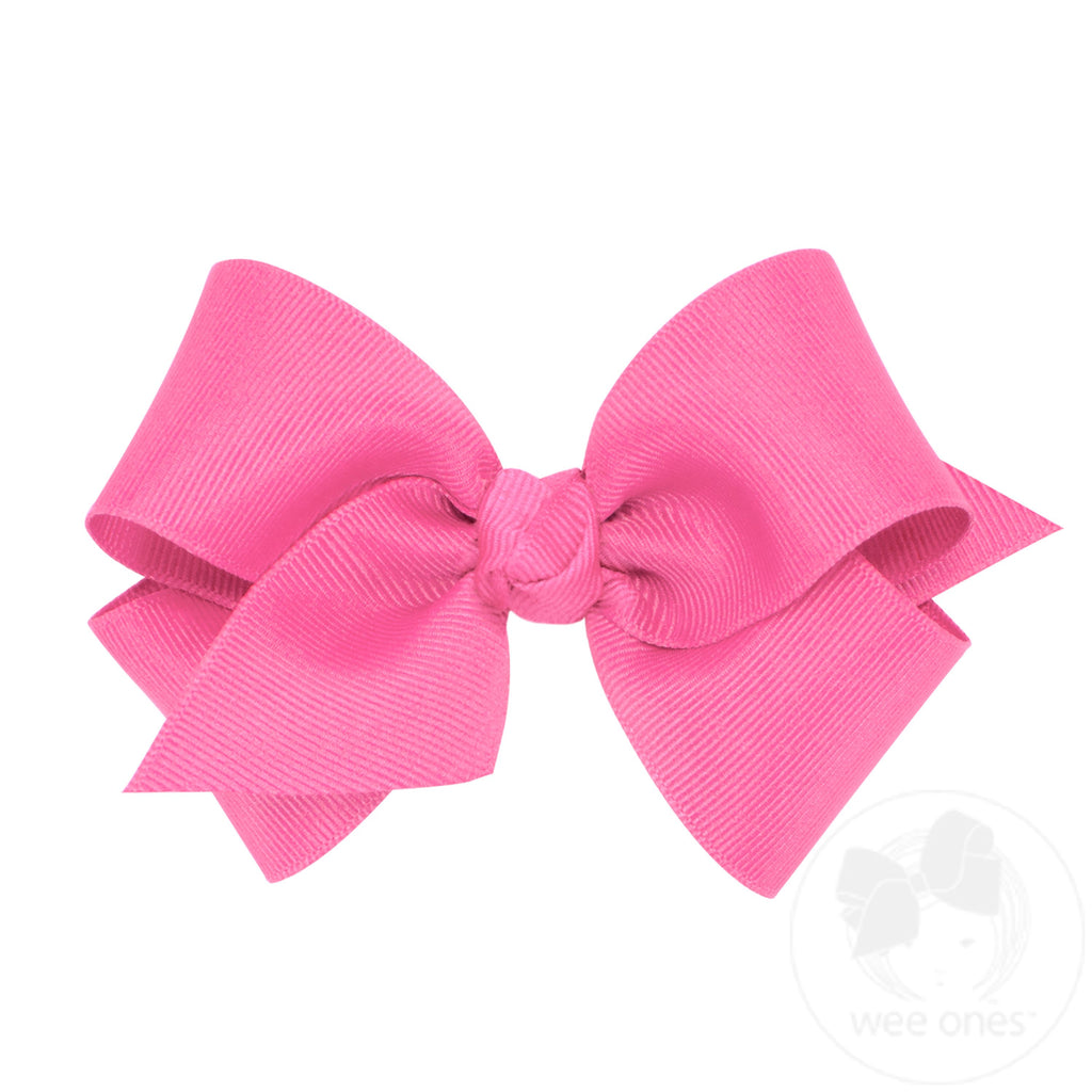 Small Classic Grosgrain Hair Bow (Knot Wrap)