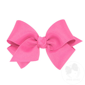 Small Classic Grosgrain Hair Bow (Knot Wrap)