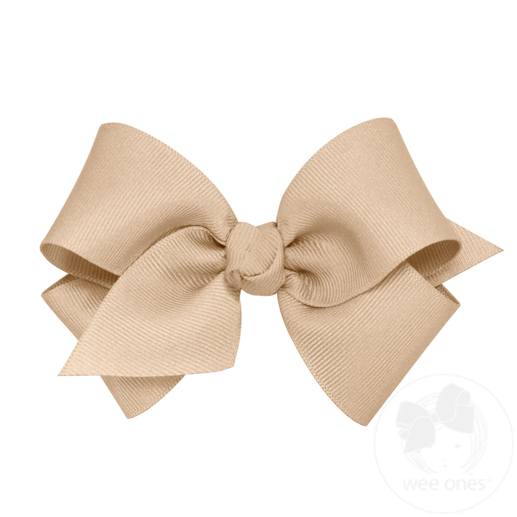Small Classic Grosgrain Hair Bow (Knot Wrap)