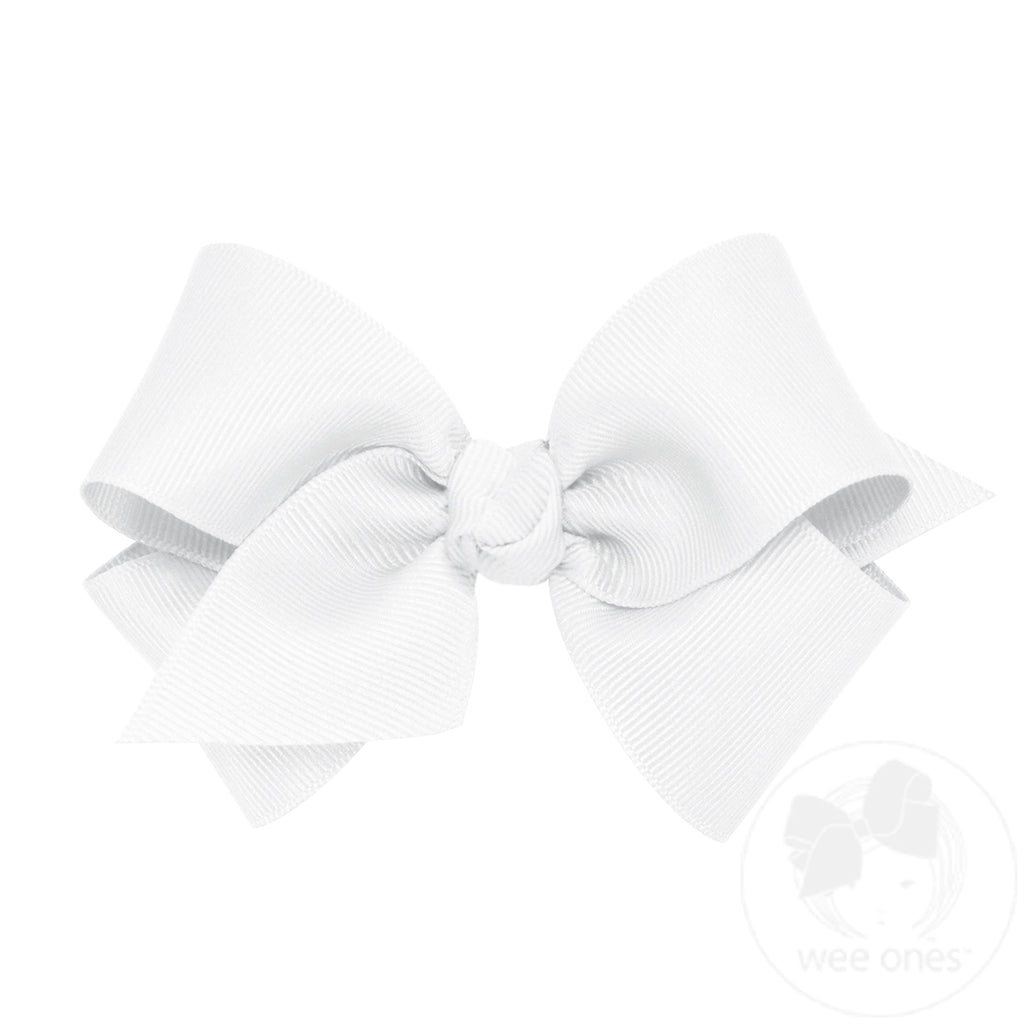 Small Classic Grosgrain Hair Bow (Knot Wrap)