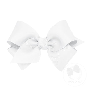 Small Classic Grosgrain Hair Bow (Knot Wrap)