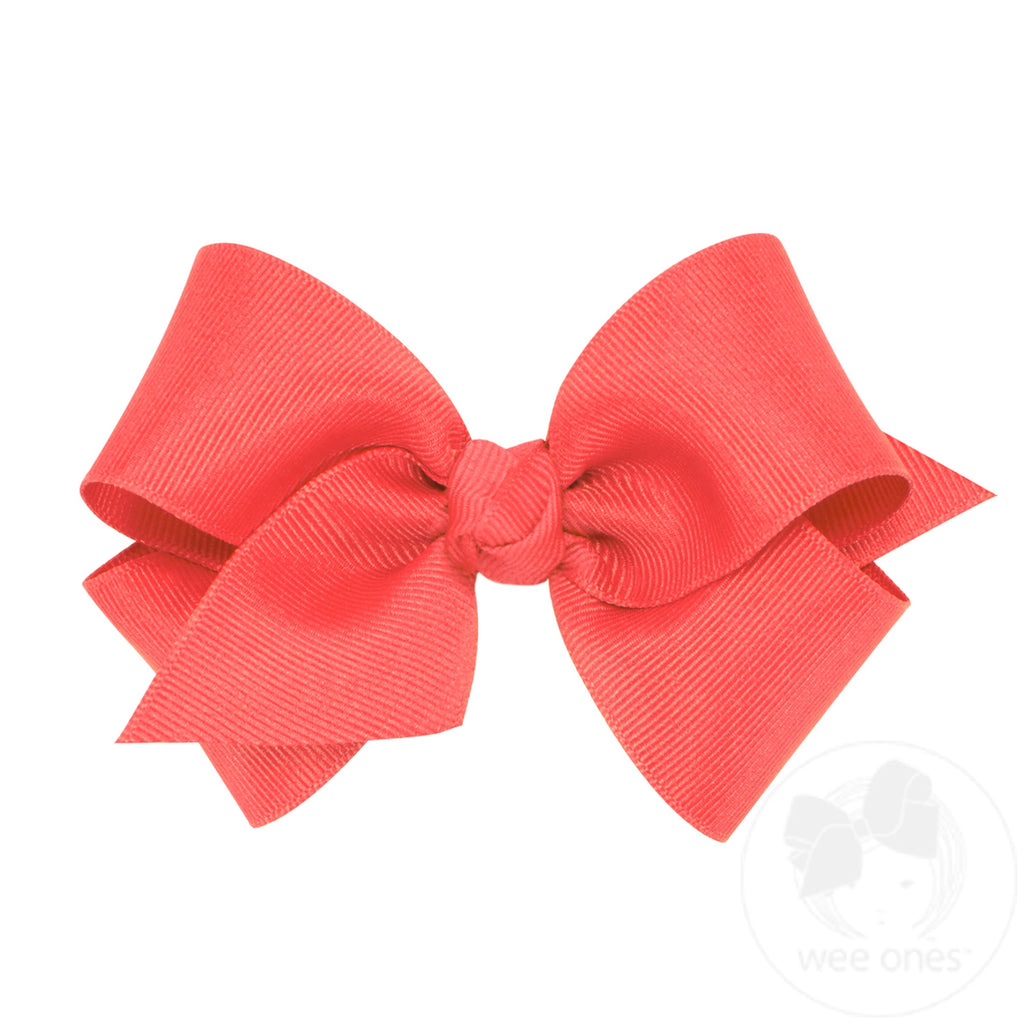 Small Classic Grosgrain Hair Bow (Knot Wrap)
