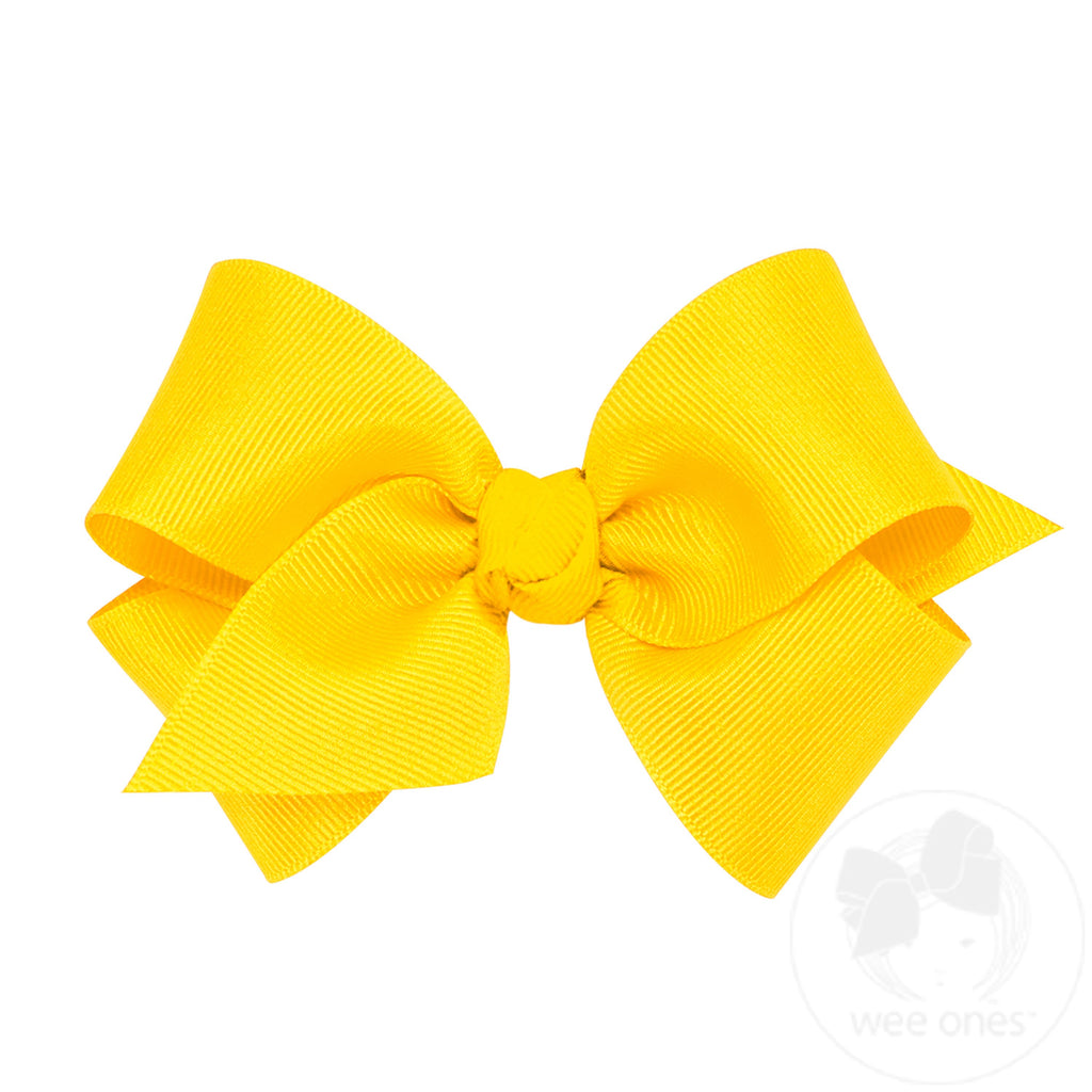 Small Classic Grosgrain Hair Bow (Knot Wrap)