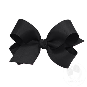 Large Classic Grosgrain Hair Bow (Knot Wrap)