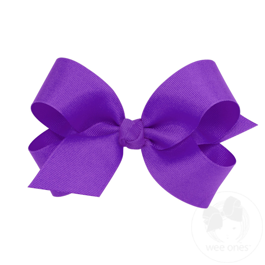 Large Classic Grosgrain Hair Bow (Knot Wrap)