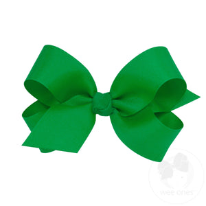 Large Classic Grosgrain Hair Bow (Knot Wrap)