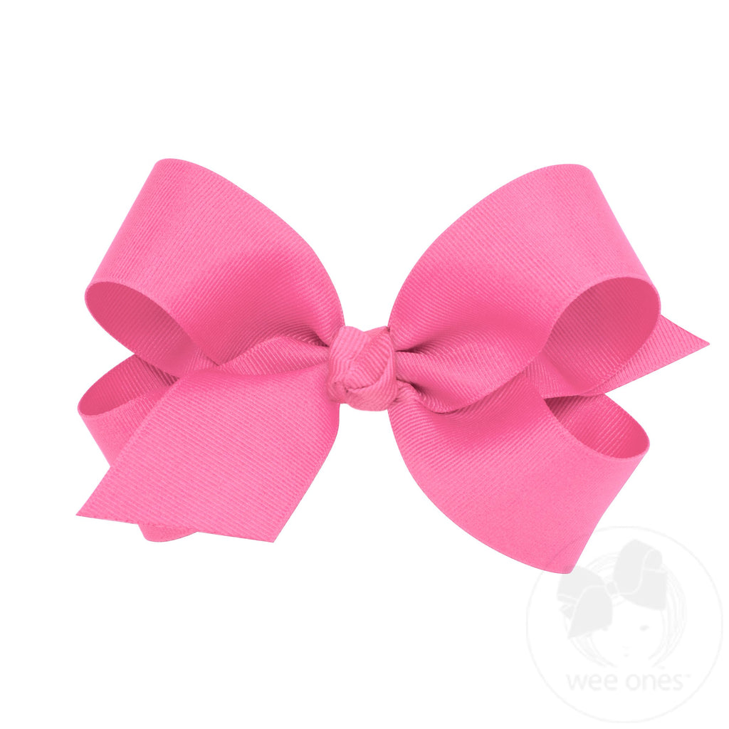 Large Classic Grosgrain Hair Bow (Knot Wrap)