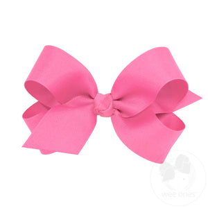 Large Classic Grosgrain Hair Bow (Knot Wrap)