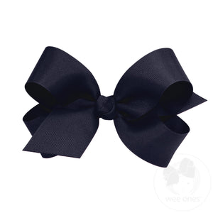 Large Classic Grosgrain Hair Bow (Knot Wrap)