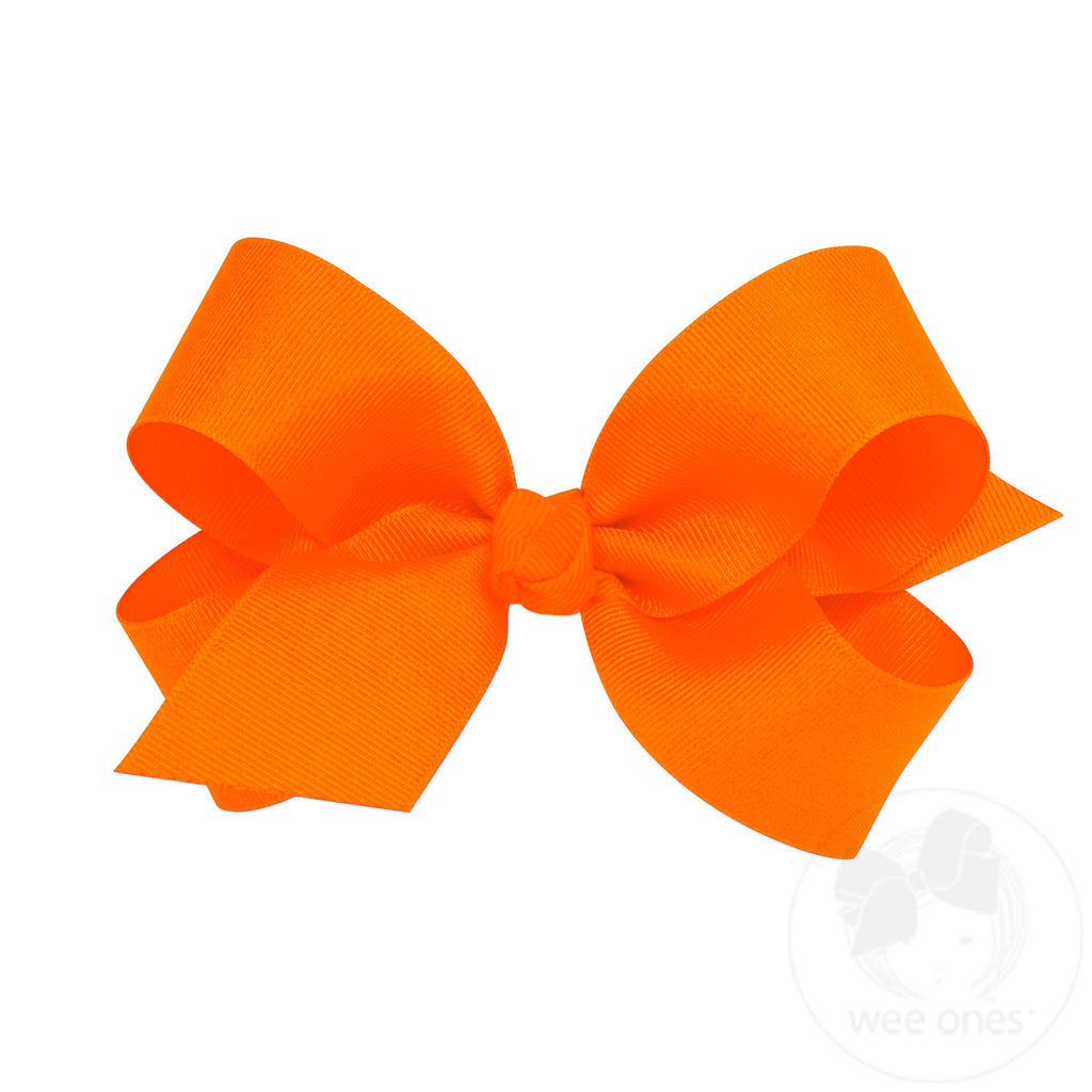Large Classic Grosgrain Hair Bow (Knot Wrap)