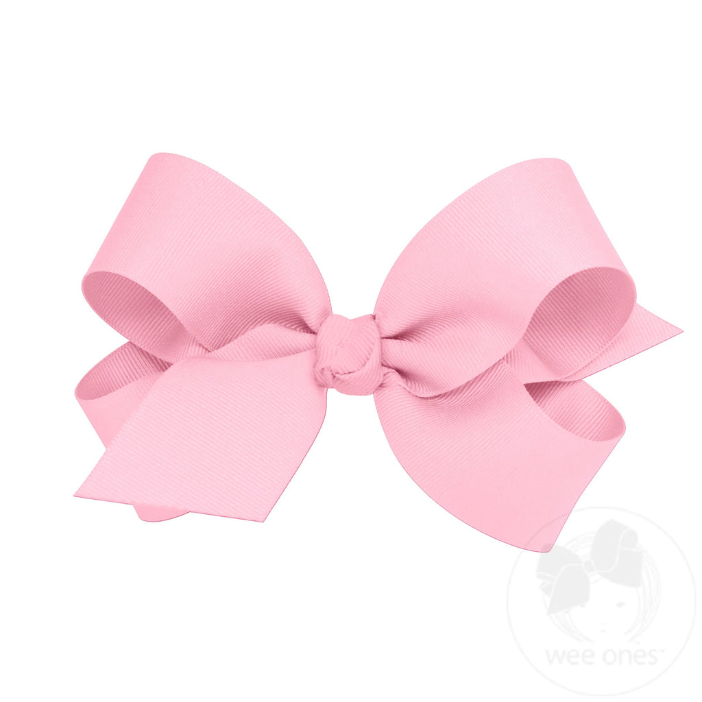 Large Classic Grosgrain Hair Bow (Knot Wrap)