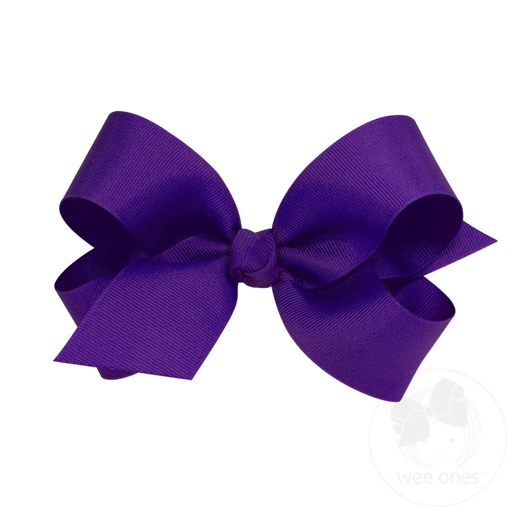 Large Classic Grosgrain Hair Bow (Knot Wrap)