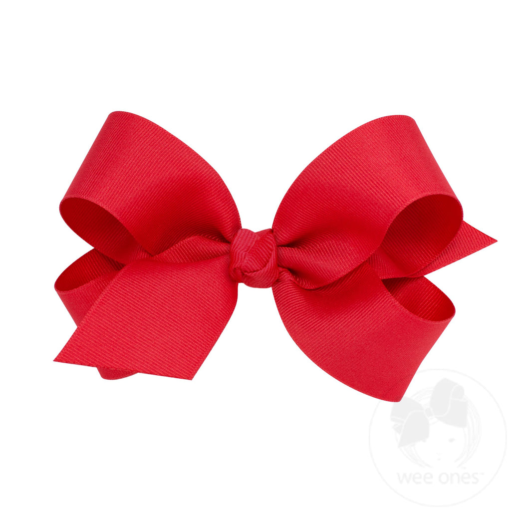 Large Classic Grosgrain Hair Bow (Knot Wrap)