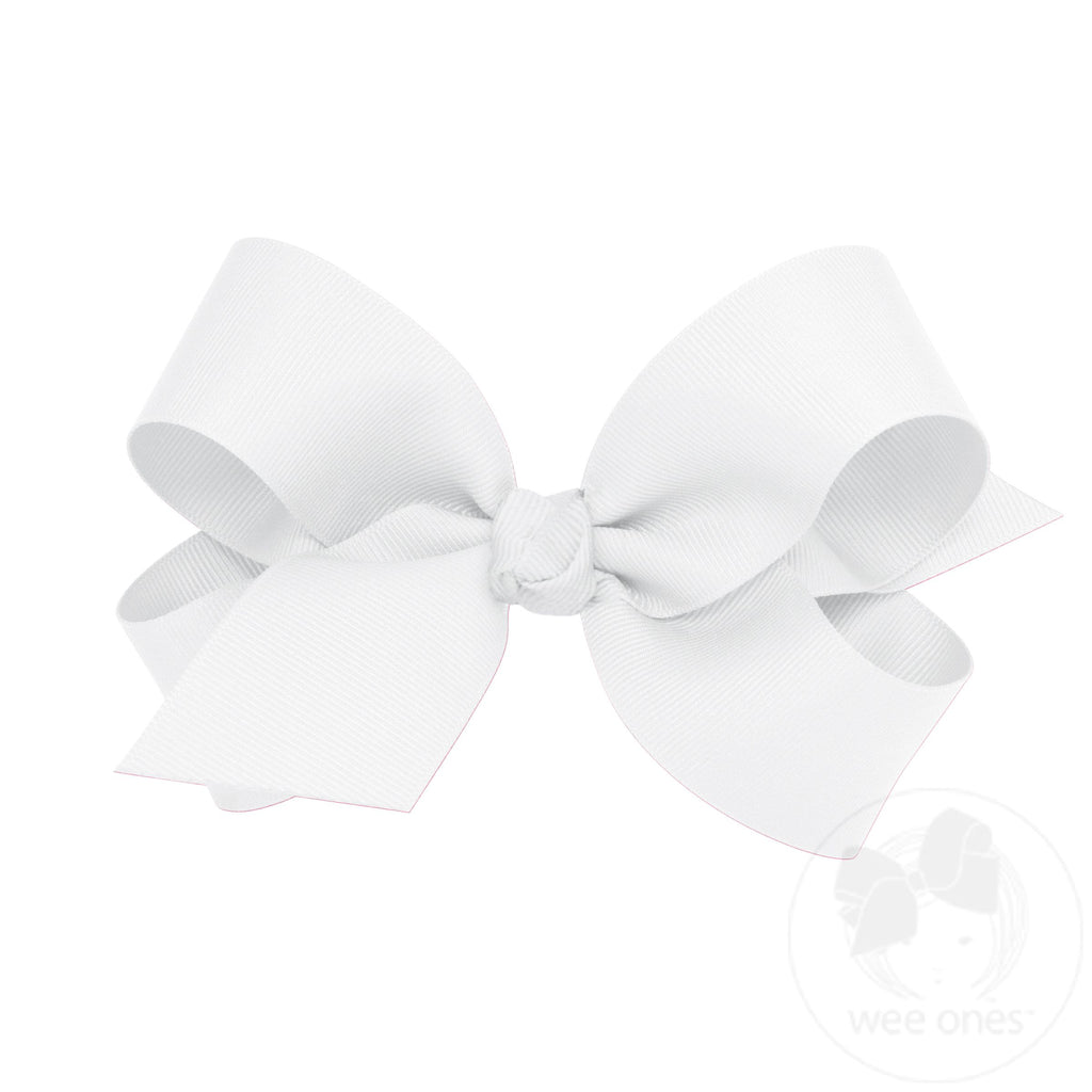 Large Classic Grosgrain Hair Bow (Knot Wrap)