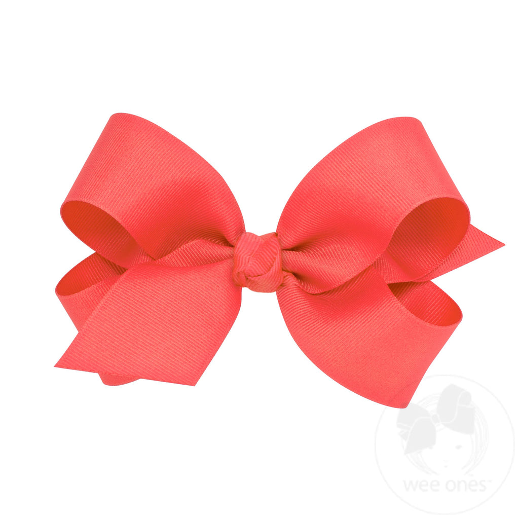 Large Classic Grosgrain Hair Bow (Knot Wrap)