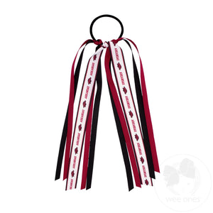 Collegiate Signature Logo Print Streamer Pony