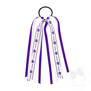 Collegiate Signature Logo Print Streamer Pony