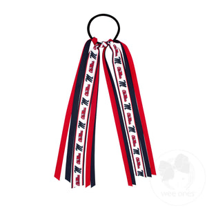 Collegiate Signature Logo Print Streamer Pony
