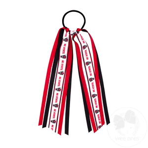 Collegiate Signature Logo Print Streamer Pony