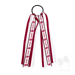 Collegiate Signature Logo Print Streamer Pony