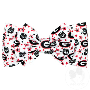 Soft Textured Logo Print Georgia Baby Band