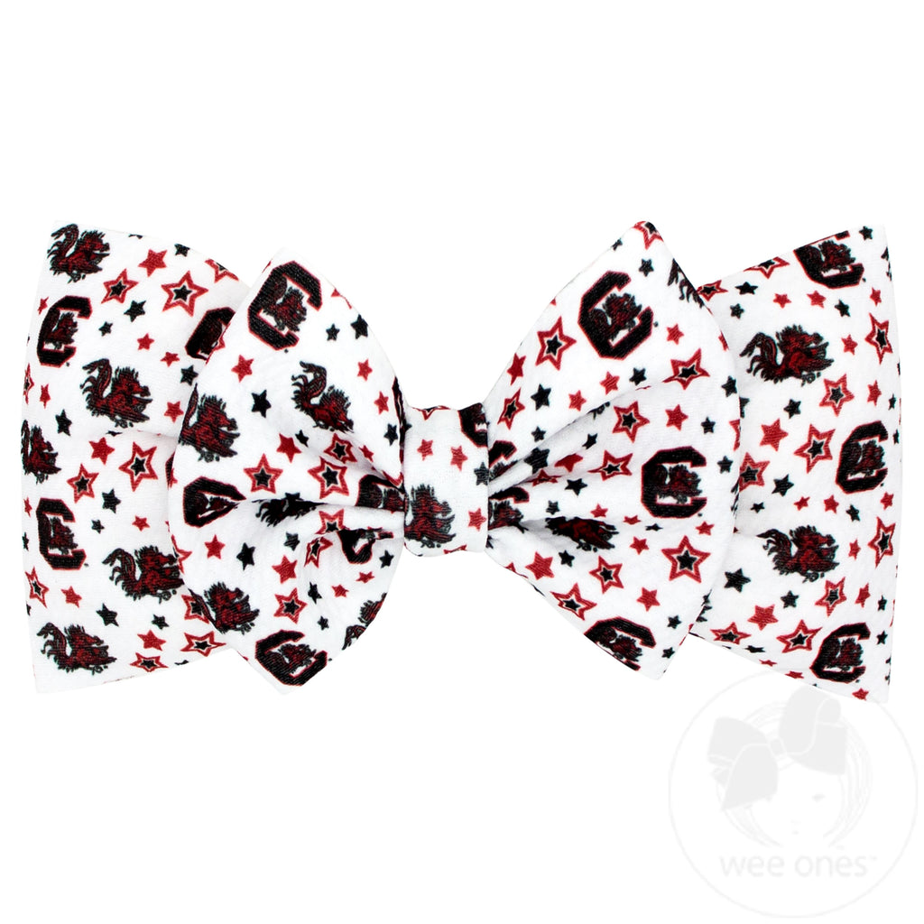 Soft Textured Logo Print South Carolina Baby Band