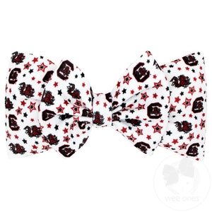 Soft Textured Logo Print South Carolina Baby Band