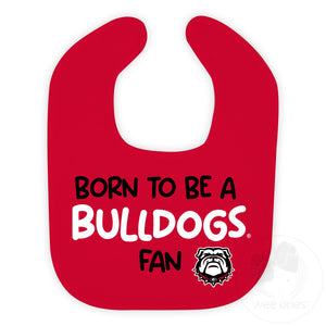 Georgia Print Designs Toddler Bib