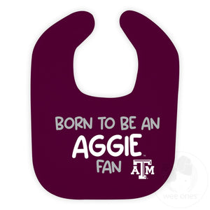 Collegiate Print Designs Toddler Bib