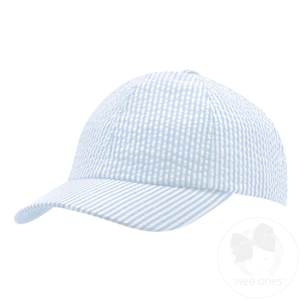 Seersucker Ball Cap