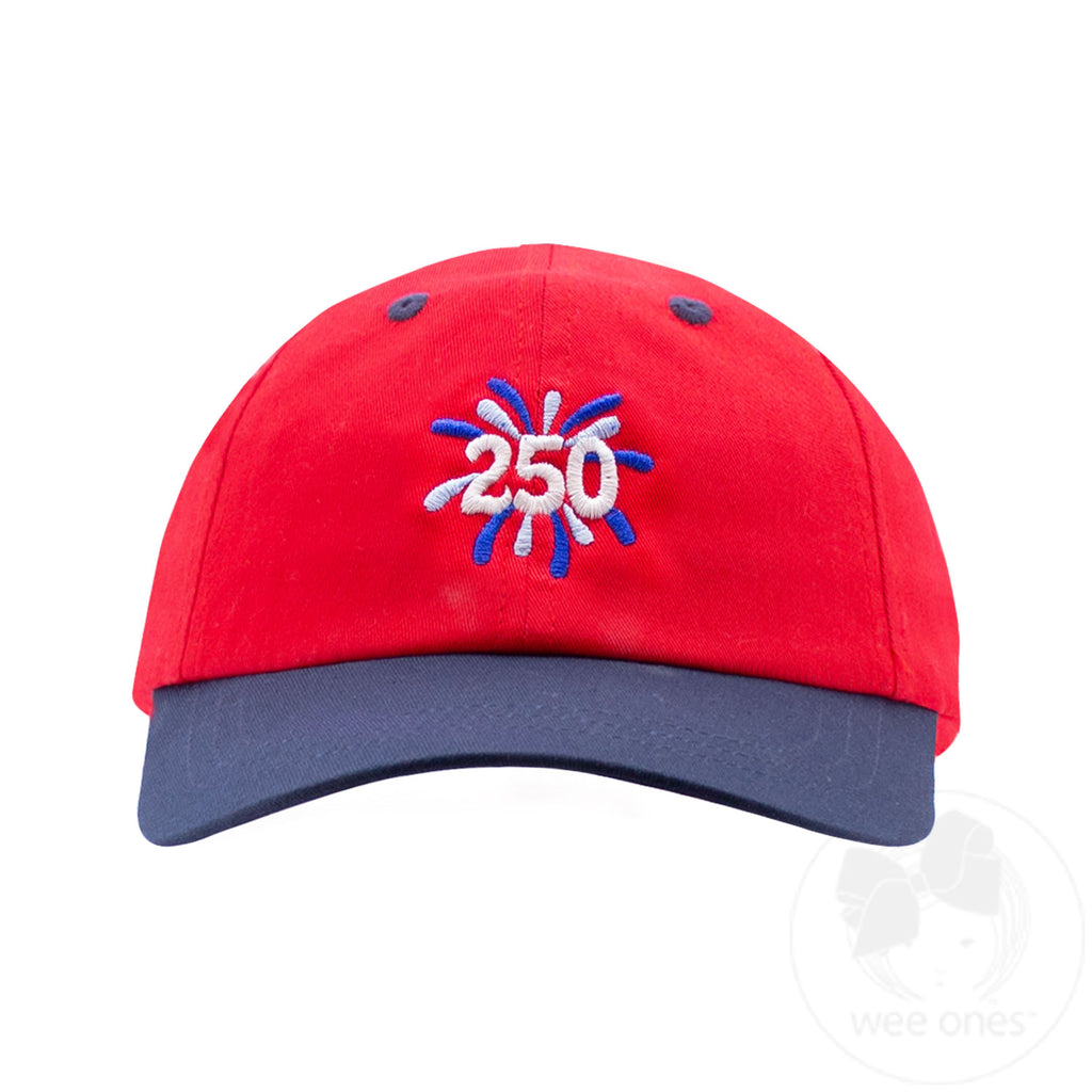 Twill Ball Cap with 250th Embroidery