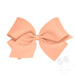 King Classic Grosgrain Hair Bow (Plain Wrap)