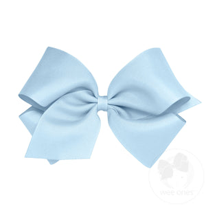 King Classic Grosgrain Hair Bow (Plain Wrap)