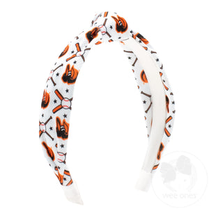 Baltimore Orioles Logo Print Knot Headband