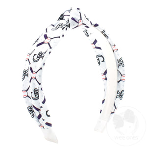 Colorado Rockies Logo Print Knot Headband