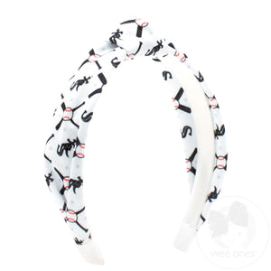 Chicago White Sox Logo Print Knot Headband
