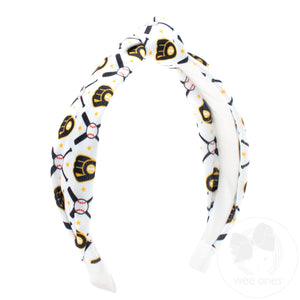 Milwaukee Brewers Logo Print Knot Headband