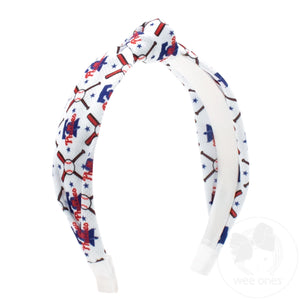 Philadelphia Phillies Logo Print Knot Headband