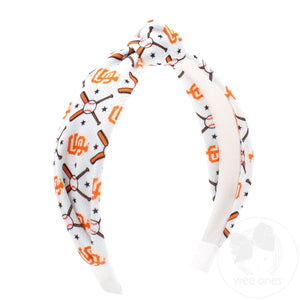 San Francisco Giants Logo Print Knot Headband