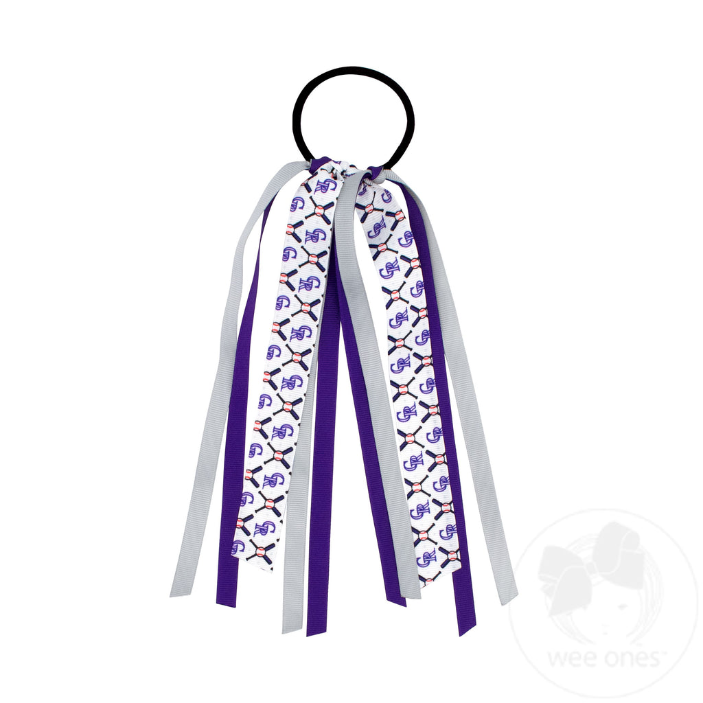 Colorado Rockies Logo Print Streamer Pony