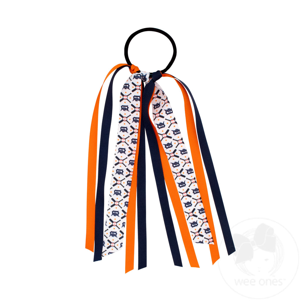 Detroit Tigers Logo Print Streamer Pony