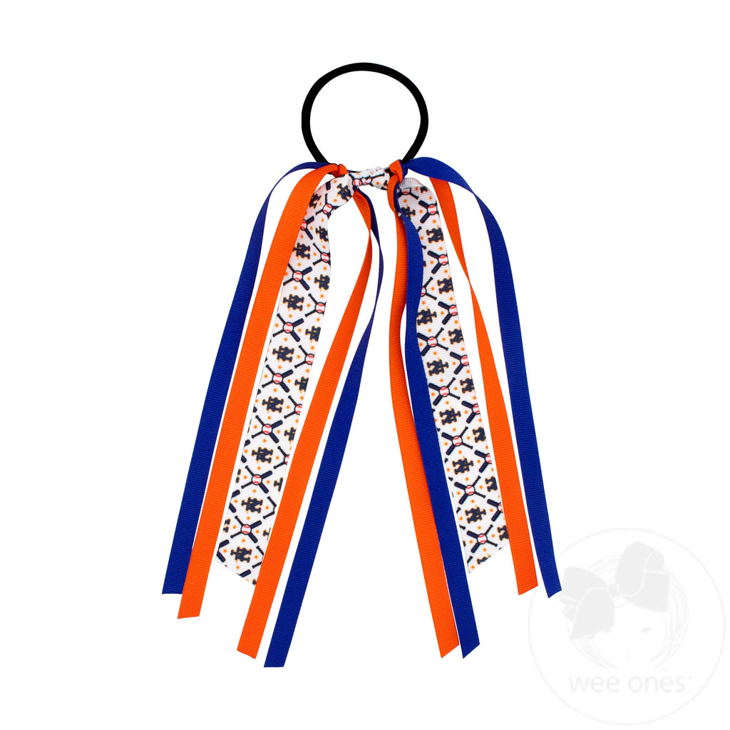 New York Mets Logo Print Streamer Pony