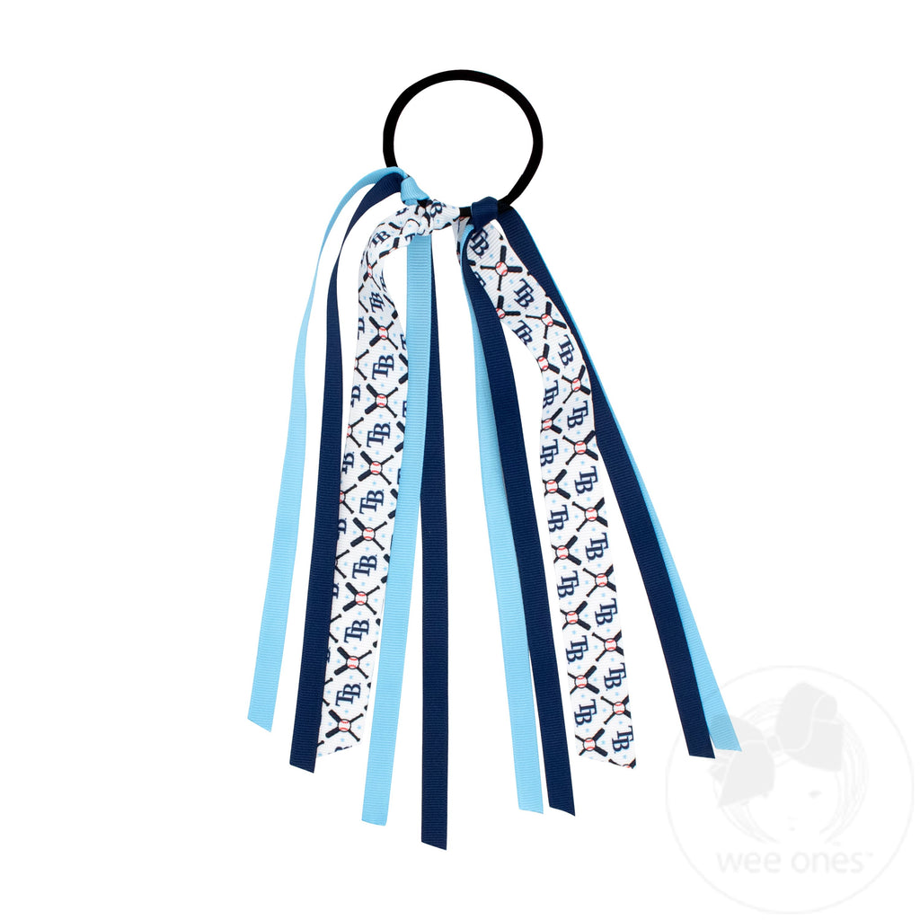 Tampa Bay Rays Logo Print Streamer Pony