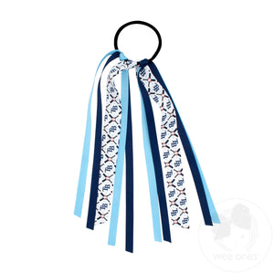 Tampa Bay Rays Logo Print Streamer Pony