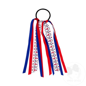 Texas Rangers Logo Print Streamer Pony