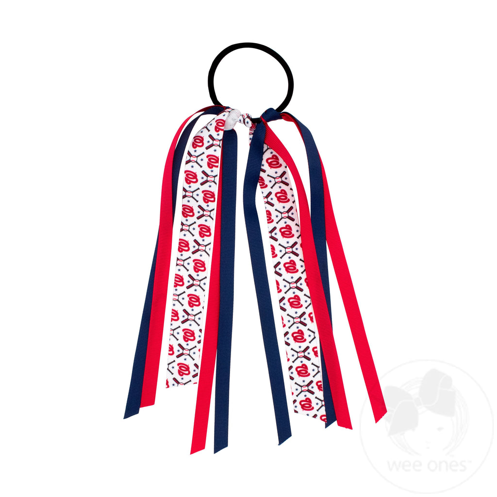 Washington Nationals Logo Print Streamer Pony