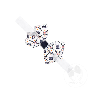 Mini Detroit Tigers Logo Print Bow Baby Band