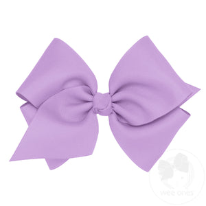 Mini King Classic Grosgrain Hair Bow (Knot Wrap)