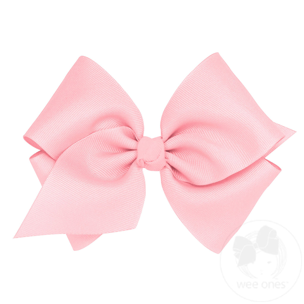 Mini King Classic Grosgrain Hair Bow (Knot Wrap)