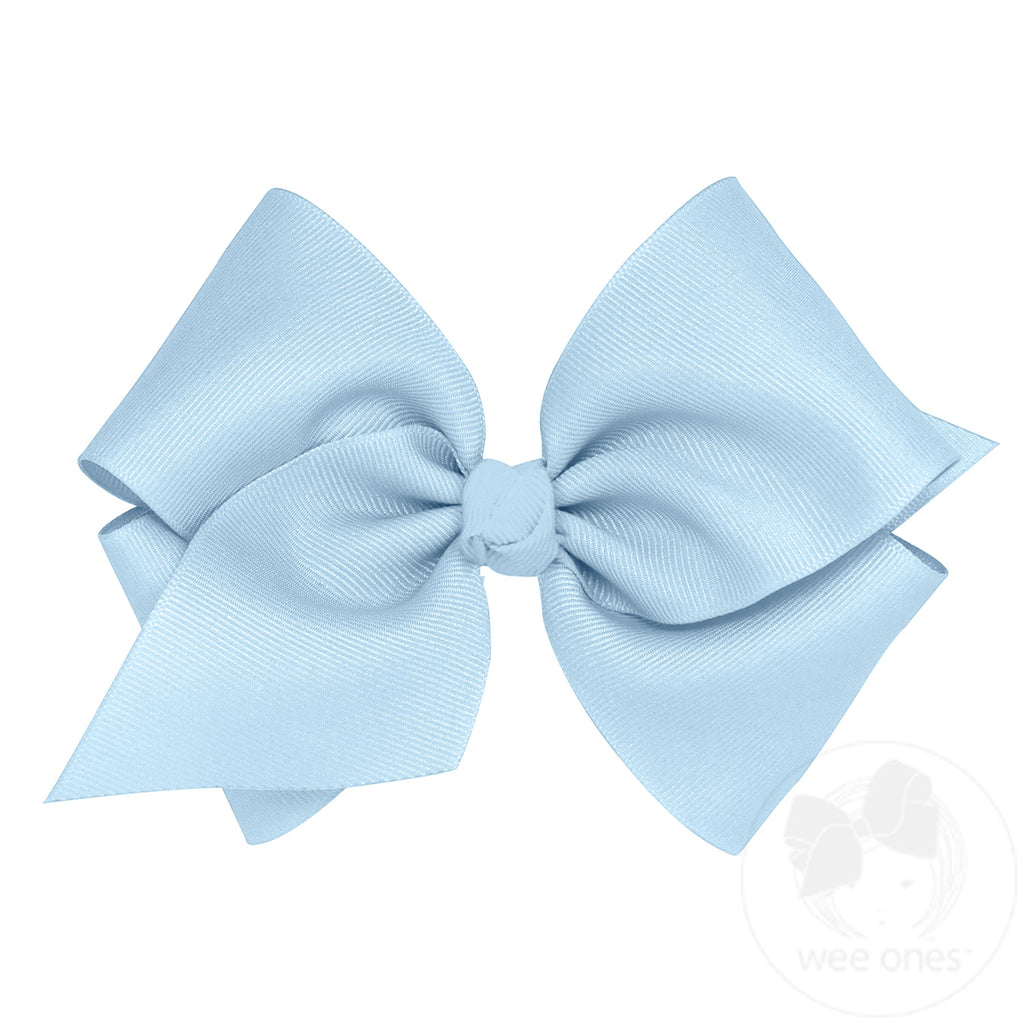 Mini King Classic Grosgrain Hair Bow (Knot Wrap)